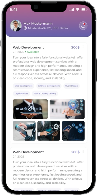 Linkey App on Phone
